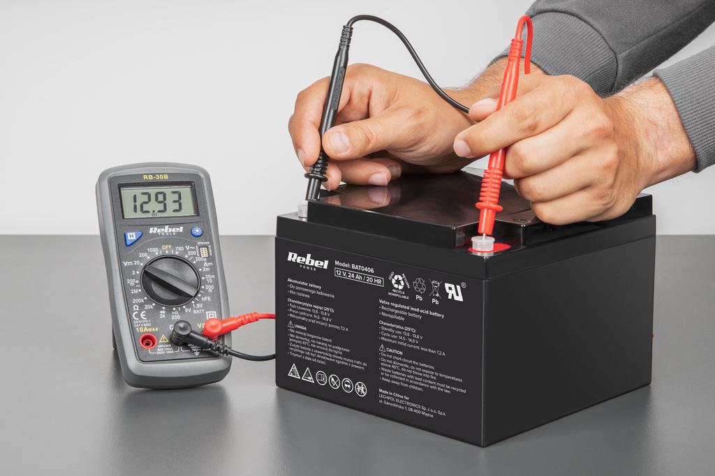 12V 17Ah Gel-Batterie Rebel USV-Netzteil PIEC