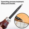 WUTA Edge Leather Craft for Leather Crafts and for Chamfering Set of 1mm Scraper, Tool, Crafts, Leather, 3, 0.8mm + + 1.2mm