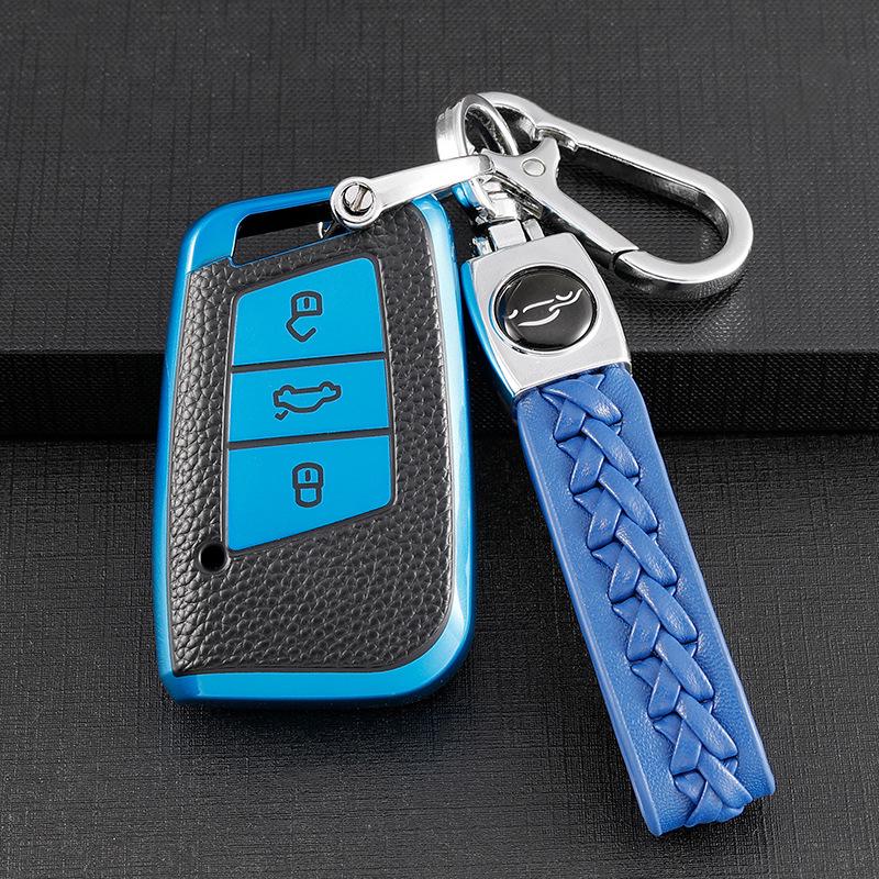 Volkswagen Key Case: 21 New Magotan B8, CC, 19 Passat Protective Shell with Special Buckle