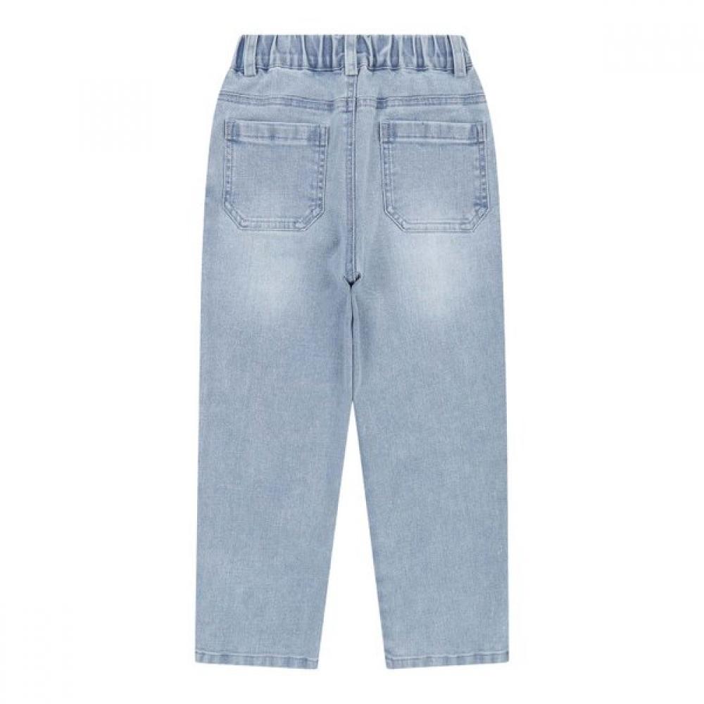 The Coffee Bean   Tea Leaf Baggy Denim Pants Sky Blue Bz14pt01sb