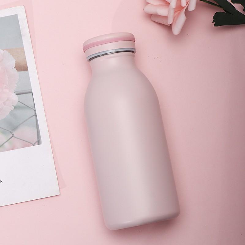 Stainless Steel Vacuum Insulated Travel Water Bottle Gym Hiking Office Portable Double Wall Mini Thermos Cup