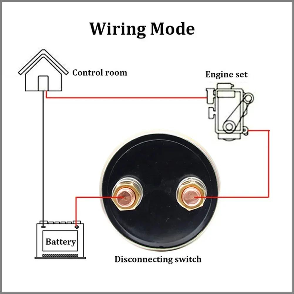 1PC Battery Power Cut-off Switch For Engineering Vehicles And Excavators Battery Disconnect Switch GG-0449 300A Accessories