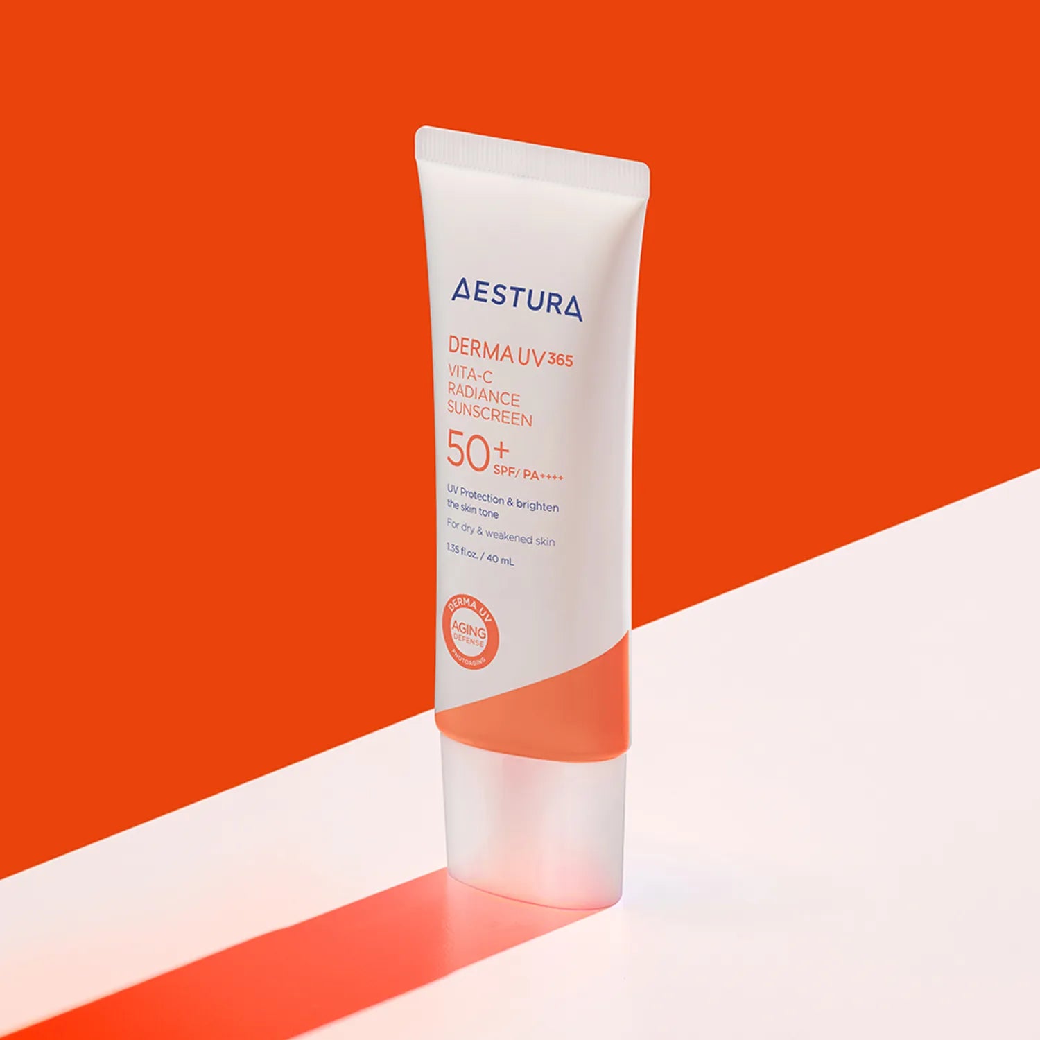 AESTURA Derma UV365 Vita- C Radiance Sunscreen 40ml 40ml