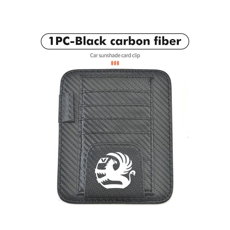 Car Sun Visor Organizer Storage Bag Card Glasses Holder Clip For Vauxhall Tigra Corsa VXR Astra D G J H Zafira Vectra
