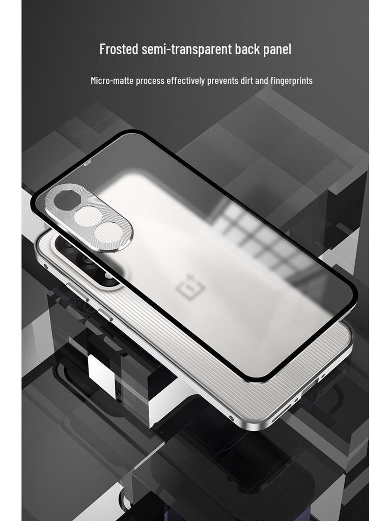 Grenzübergreifend kompatible OnePlus Nord CE 5 Pop-Up Handyhülle und Nord 5 Racing Edition Metall-Schutzrückwand