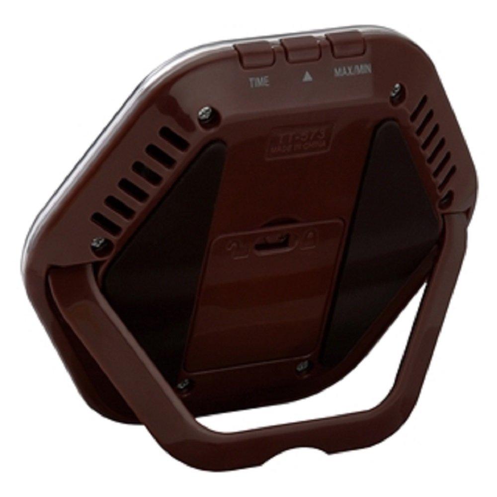 Tanita Brown Digital (TANITA) Thermometer/Hygrometer TT-573-BR