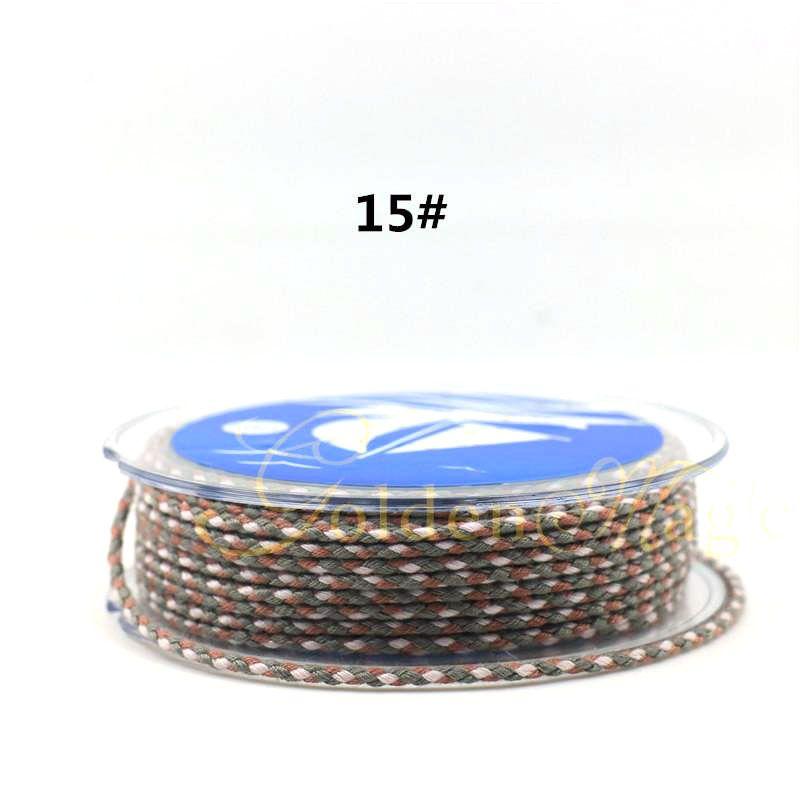 Colorful Carrying Strap Braided Rope Hand-Made Cotton Threads Handcraft Braiding Rope Braided Rope Bracelet Braiding Thread Crafts Tassel DIY Material