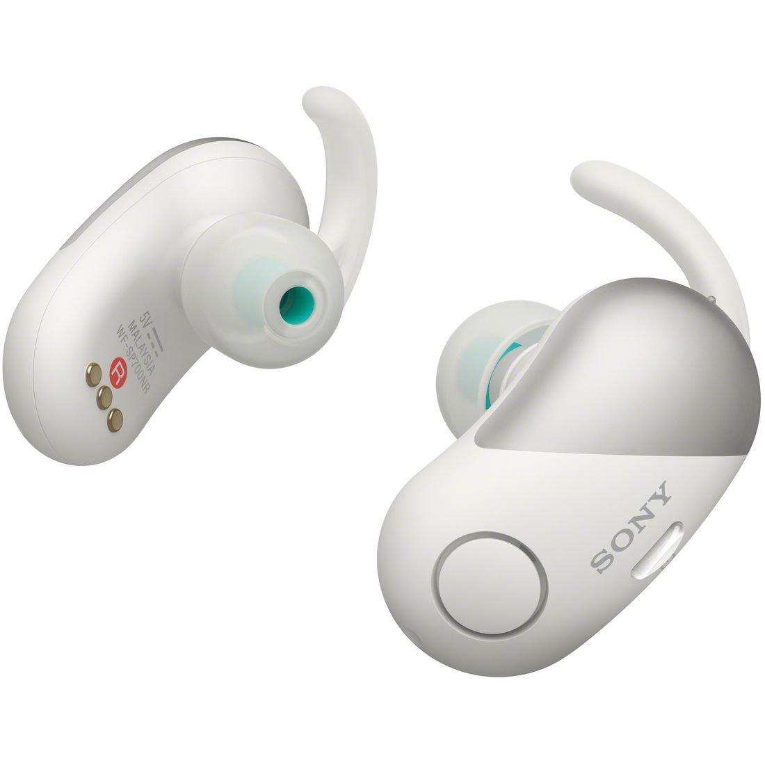 

Sony True Wireless Earphones Amazon Bluetooth Separate Left and Right 2018 White Noise-Canceling WF-SP700N Built-in Alexa, Compatible, Headphones, белый