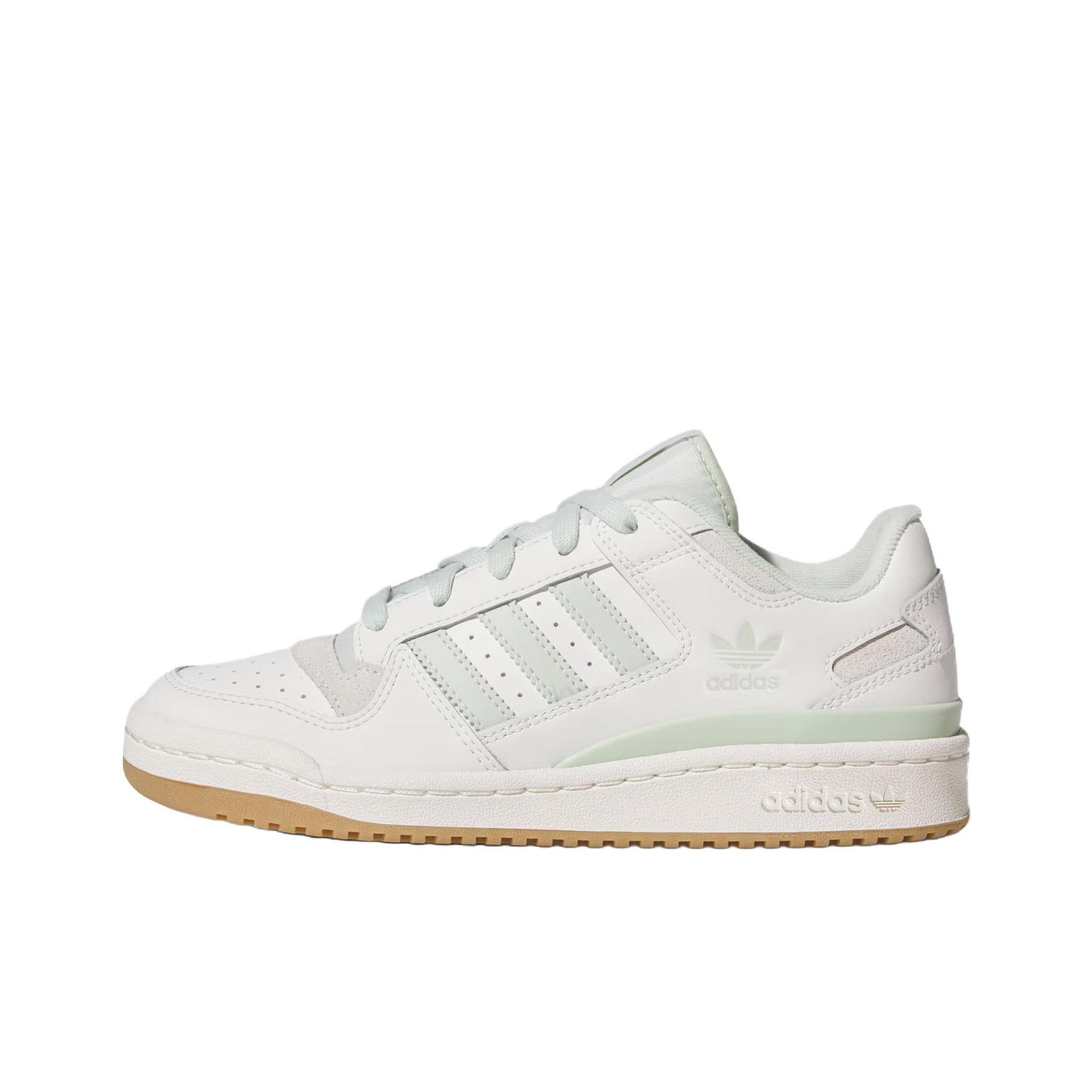 

Adidas WMNS Forum Low CL Cloud White Linen Green Women Sneakers Linen-Green Cream-White JR0475 36⅔