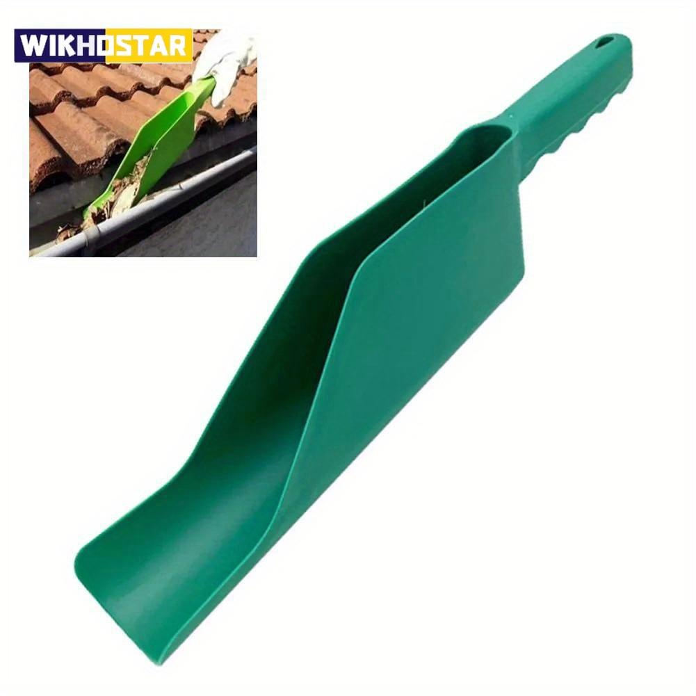 1pc Gutter Getter Scoop Cleaning Roof Tool Flex Fit Dirt Debris Remove Multi Use Eaves Garden Leaf Gutter Spoon Shovel Supplies
