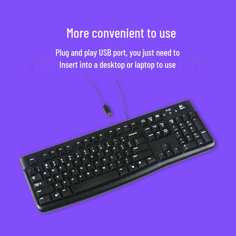 Logitech K120 Wired Keyboard