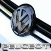 Car VW Logo Front Grille Trunk Decor Accessories For VW Golf Tiguan T-Roc Polo Passat ID.4 T-Cross ID.3 Taigo ID.7 Atlas Beetle Os5