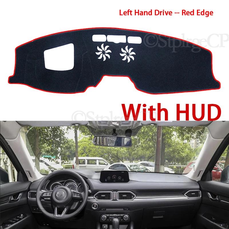Anti-Slip Mat Dashboard Cover Pad Sunshade Dashmat Protect Carpet Car Accessories for Mazda CX-5 2017 2018 2019 MK2 KF CX5 CX 5