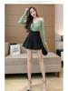 2024 A/W Plus Size High-Waist Wide-Leg A-Line Bootcut Shorts for Women