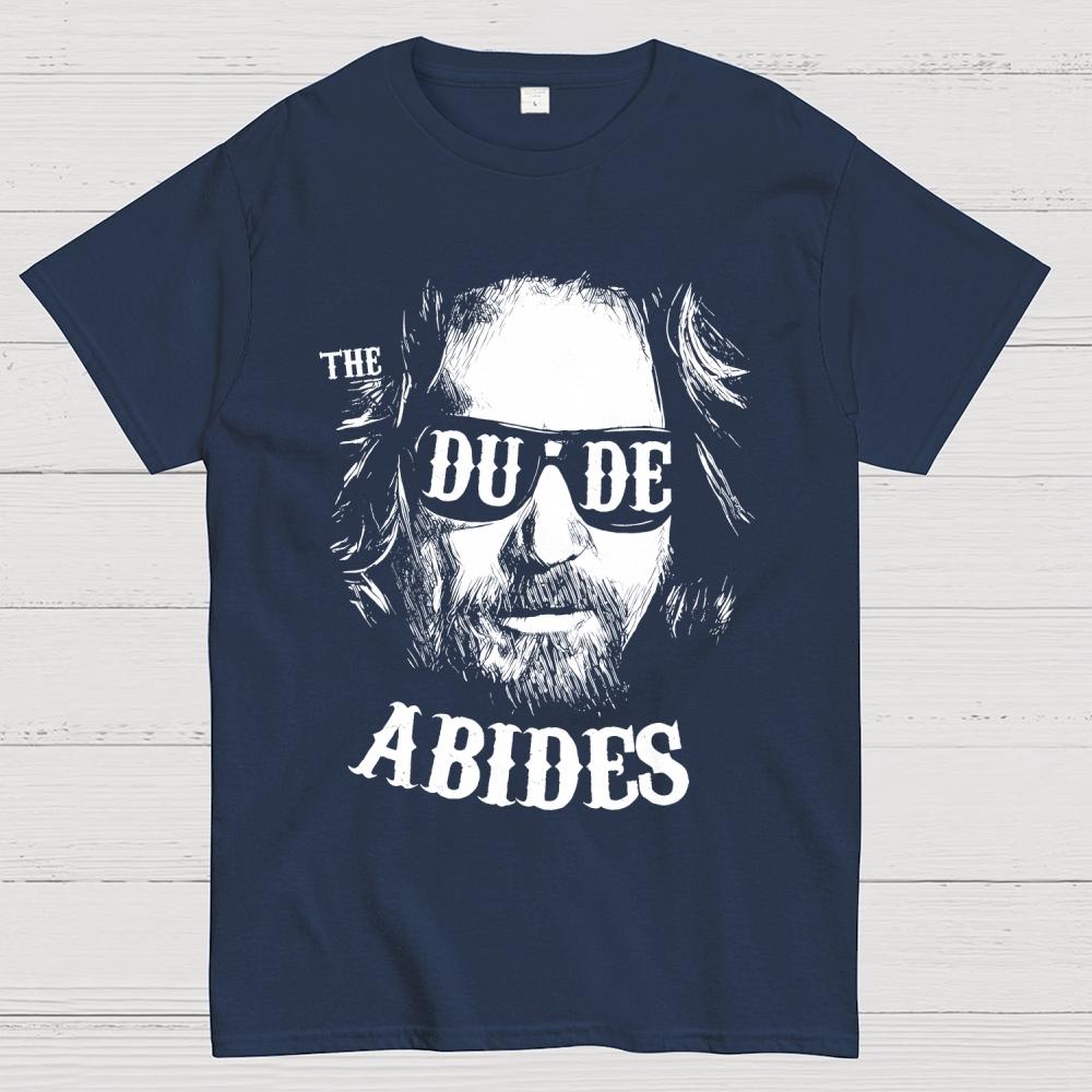 The Dude Abides Cotton Summer Casual Cool Loose T-Shirt