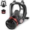 6800 Three-in-one Multi-functional Gas Mask, with Replaceable Filters, Is Suitable for Industrial Spraying, Organic Vapors, Welding