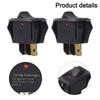 Home Pool Maintenance Black Motor Switch Replacement On Off Switch Versatile Compatibility Robust Construction