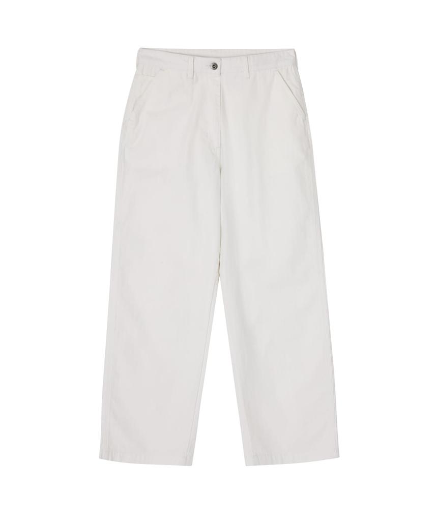 Yunibeosyeolobeolol Hbt Work Pants (Woman) White