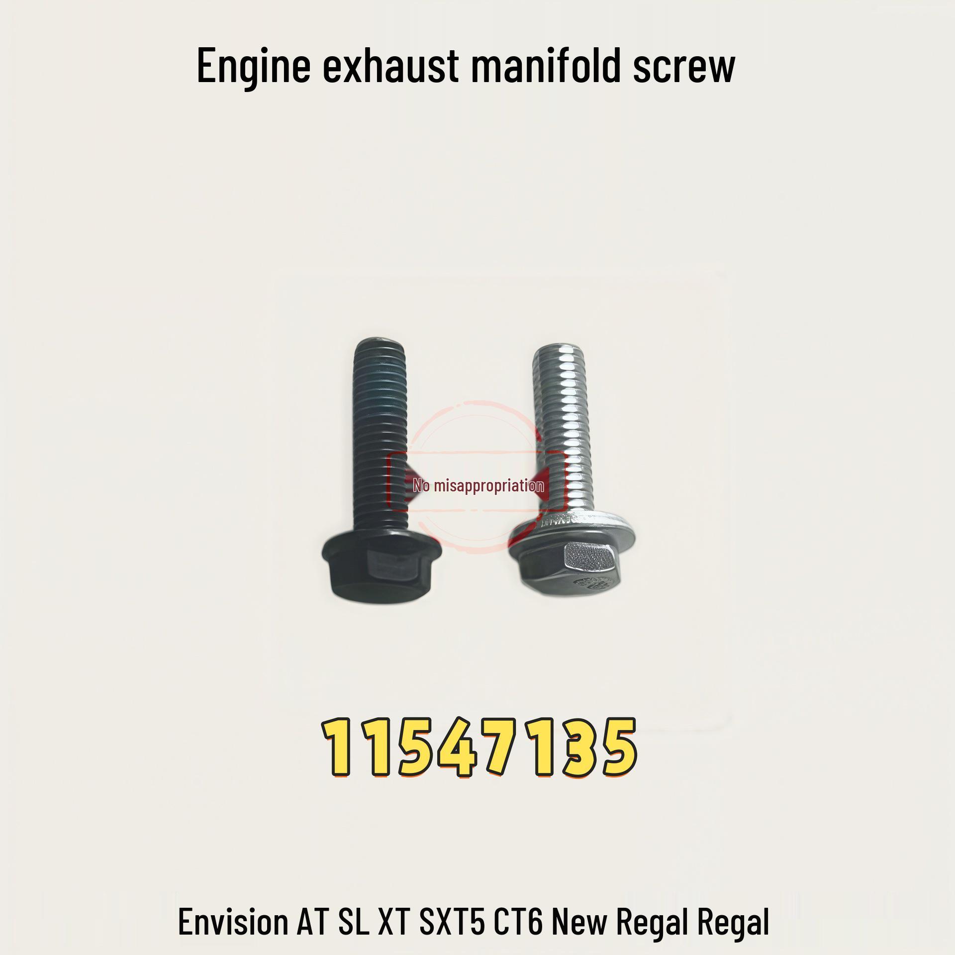

Compatible Engine Exhaust Manifold for Envision ATS LX TS XT5 CT6 New Regal Models - Part 11547135 Original