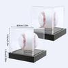 Premium Acrylic Baseball Display Box Durability Square Baseball Show Box for Memorabilia and Keepsakes