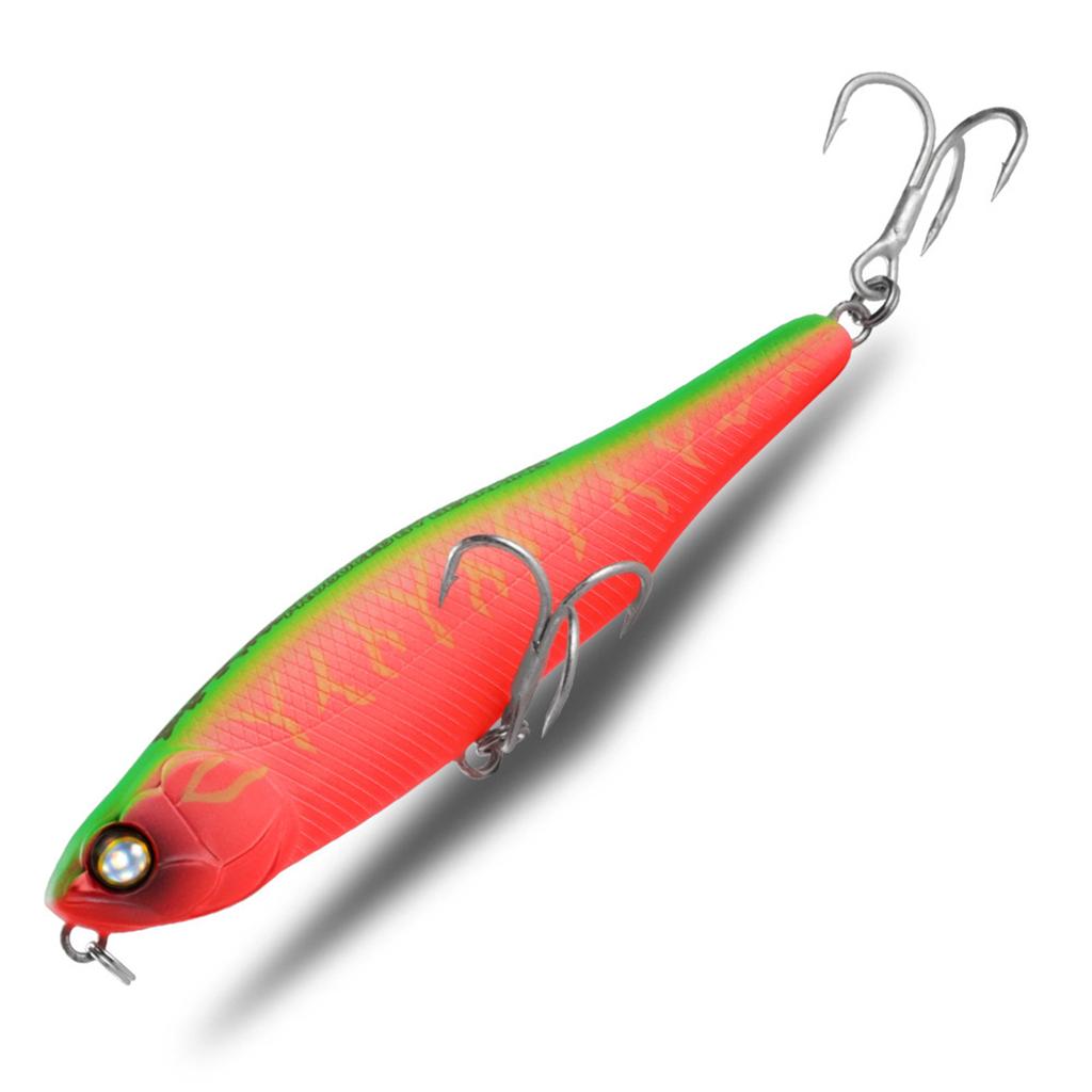 Walk The Dog Artificial Baits Topwater Pencil Popper Fishing Lure Hard Bait for Bass Trout Fishing Tackle Accessories