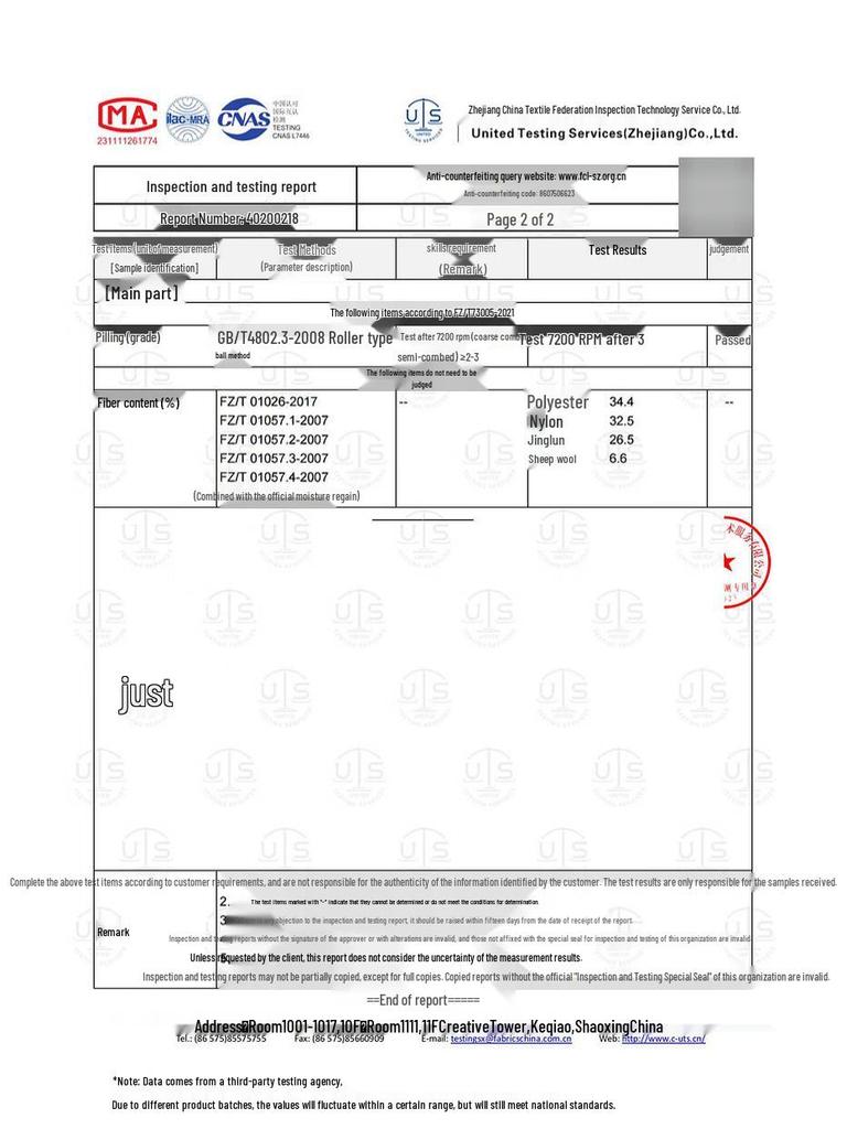 Sancai Women's Plus Size Red Round Neck Knit Sweater