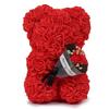 Rose Teddy Bear Mom Girlfriend Birthday Gifts Women Rose Teddy Bear Artificial Flower Anniversary Valentines Day Birthday Gift