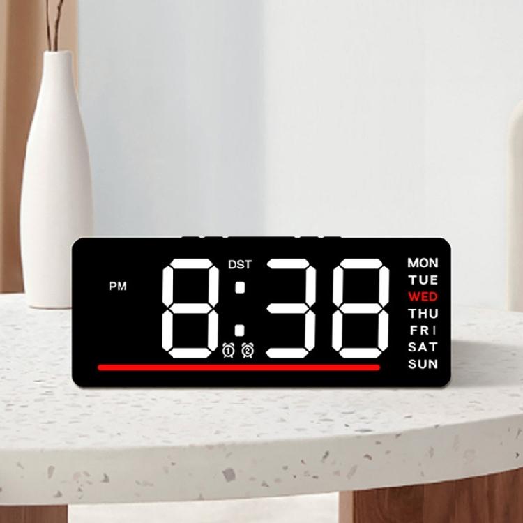 LED Display Clock Travel Sized Kids Room Nightlight Clock Quiet Bedroom Digital Clocks Perfect For Dorms Hotel