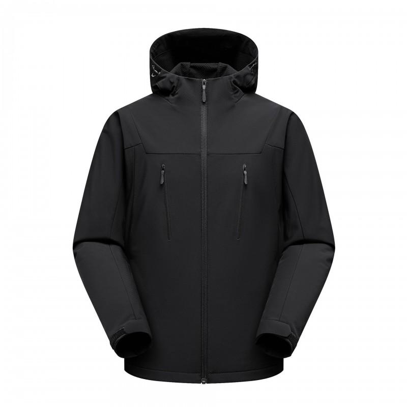 Unisex Softshell Jacket Hiking Camping Outdoor Travel Windproof Breathable Hooded Lightweight Men Women