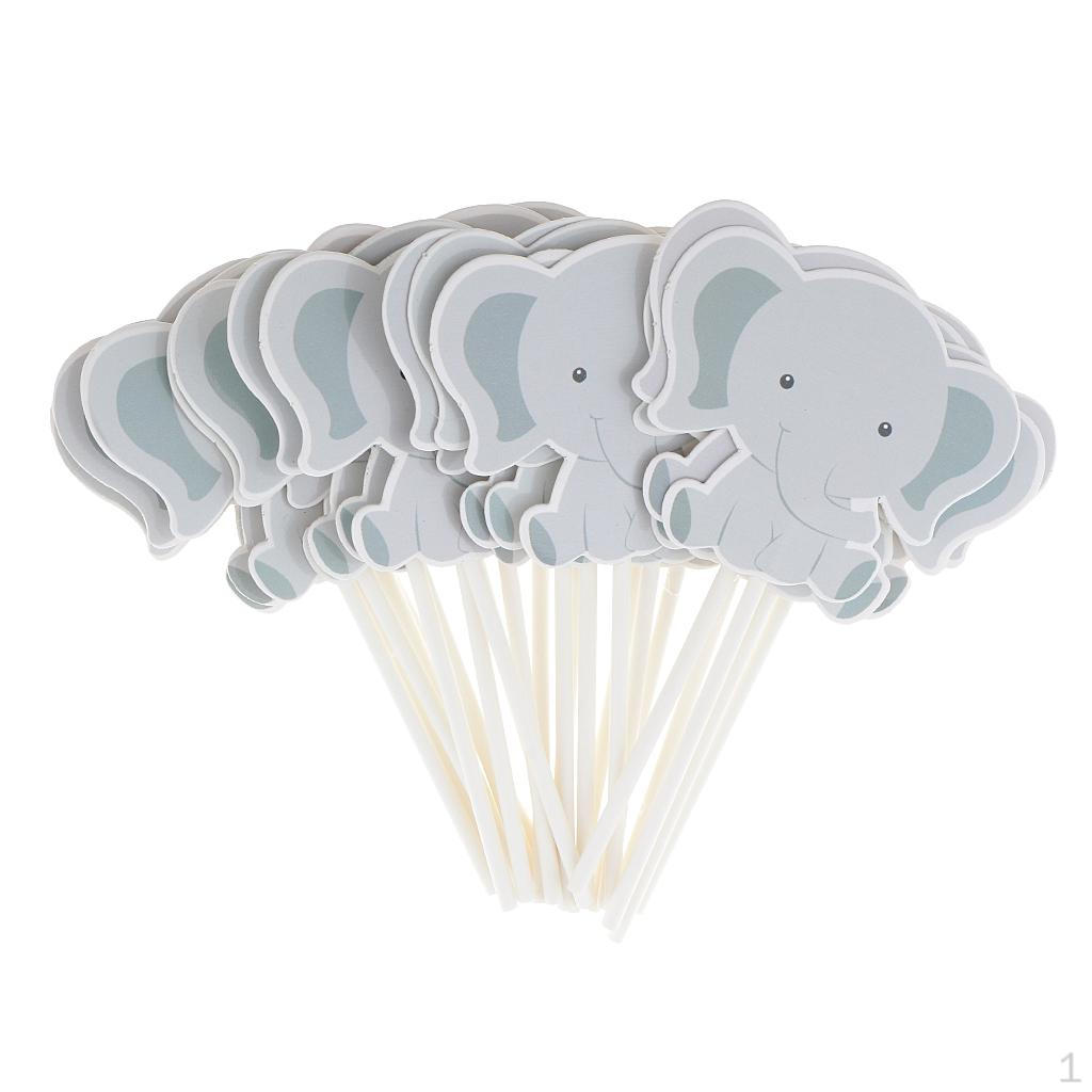 Cupcake Toppers Cake Pick for Kids Birthday Party