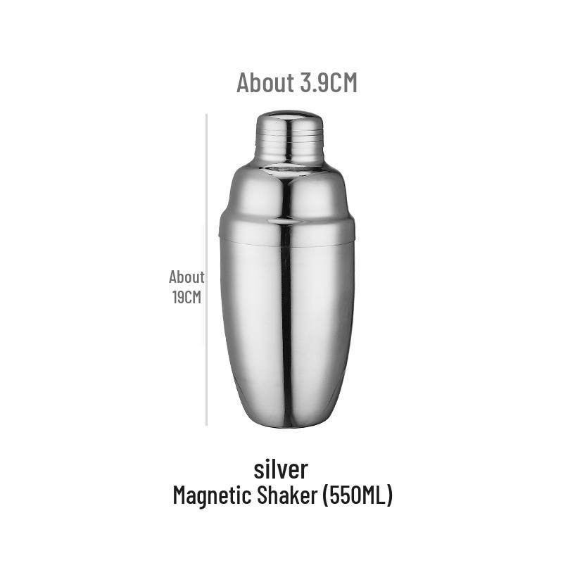 Boston 304 Stainless Steel Cocktail Shaker Set - Bar Tool Kit