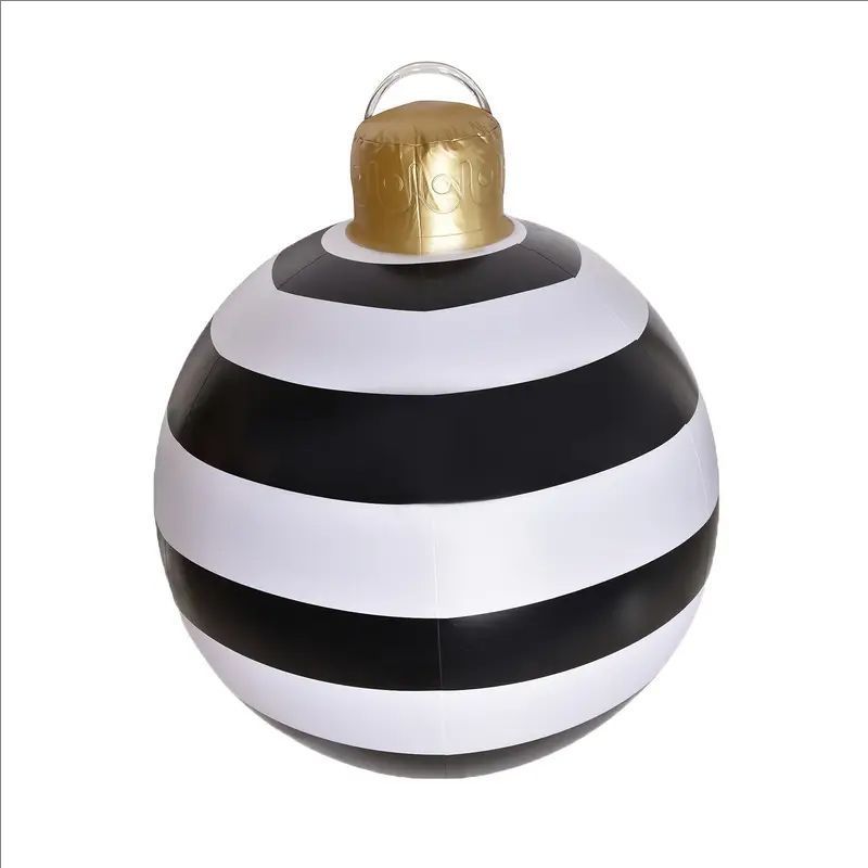 Christmas Inflatable Snowballs PVC Vibrant Lantern Ball Decorations Indoor and Outdoor Holiday Xmas Supplies Party Supplies Set