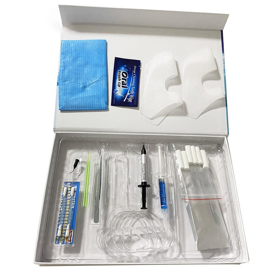 1 Box Dental Teeth Whitening Kit 35% Hydrogen Peroxide Professional Bleach System Tooth Whitening Whitener Bleaching Gel