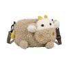 New Ins Cartoon Lamb Plush Shoulder Bag For Women