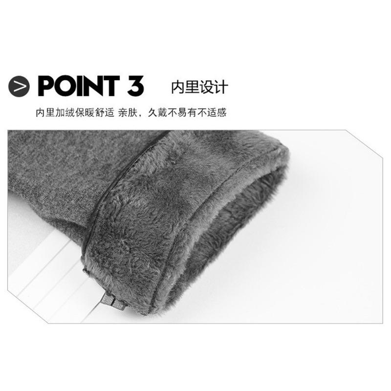 Warm Gloves Autumn and Winter Do Not Pour Fleece Women's Outdoor Riding Gloves Fleece Thickened Cold Gloves
