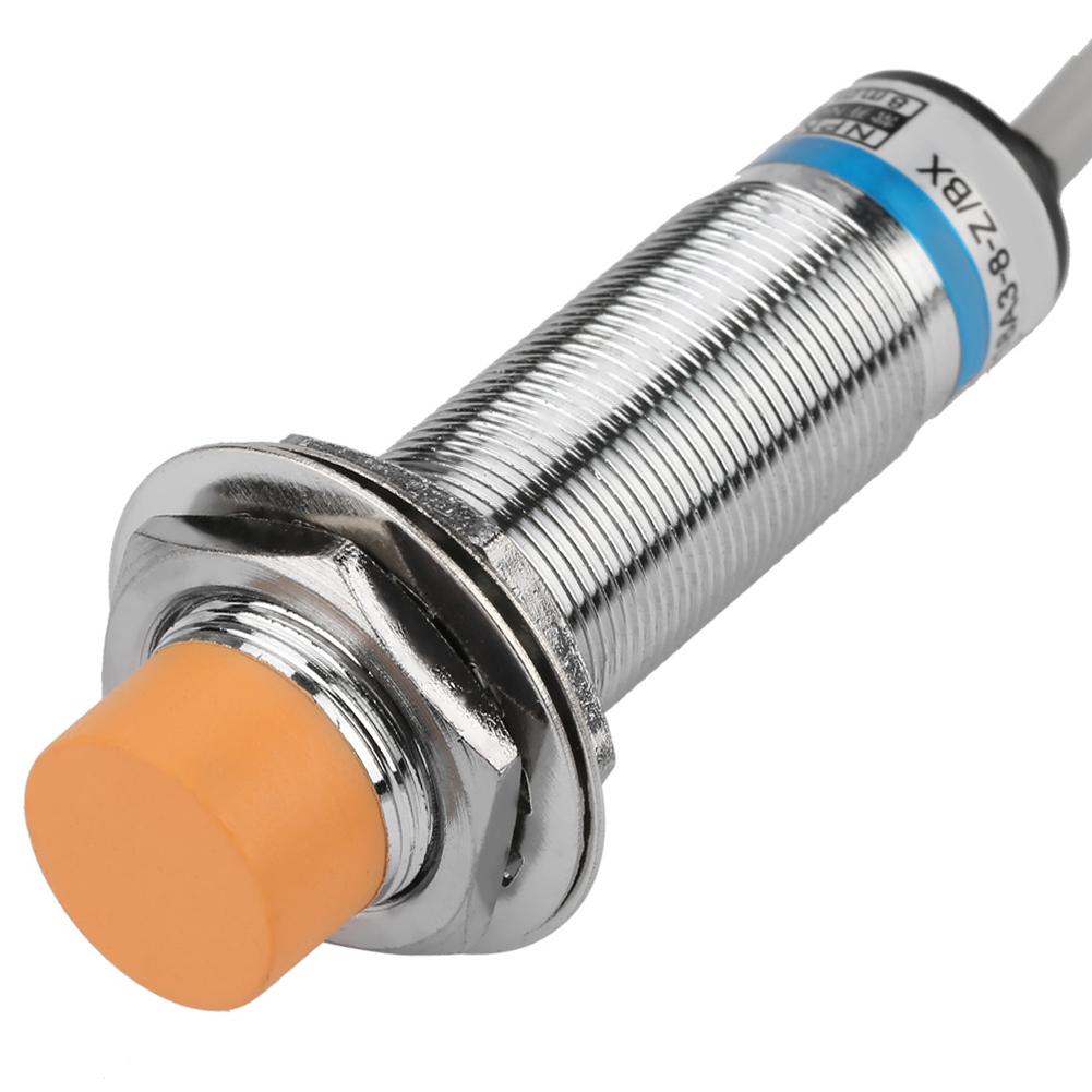 Proximity Sensor Inductive Proximity  , 8mm Sensing Distance, NPN 3-Wire Normally  18 -8-ZCelsiusBX, with High Sensitivity, Fast Respons