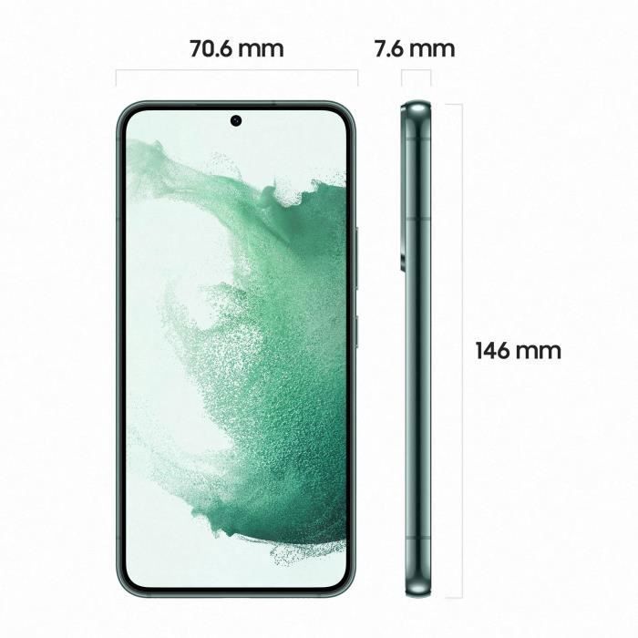 Refurbished - SAMSUNG GALAXY S22 128Go Vert