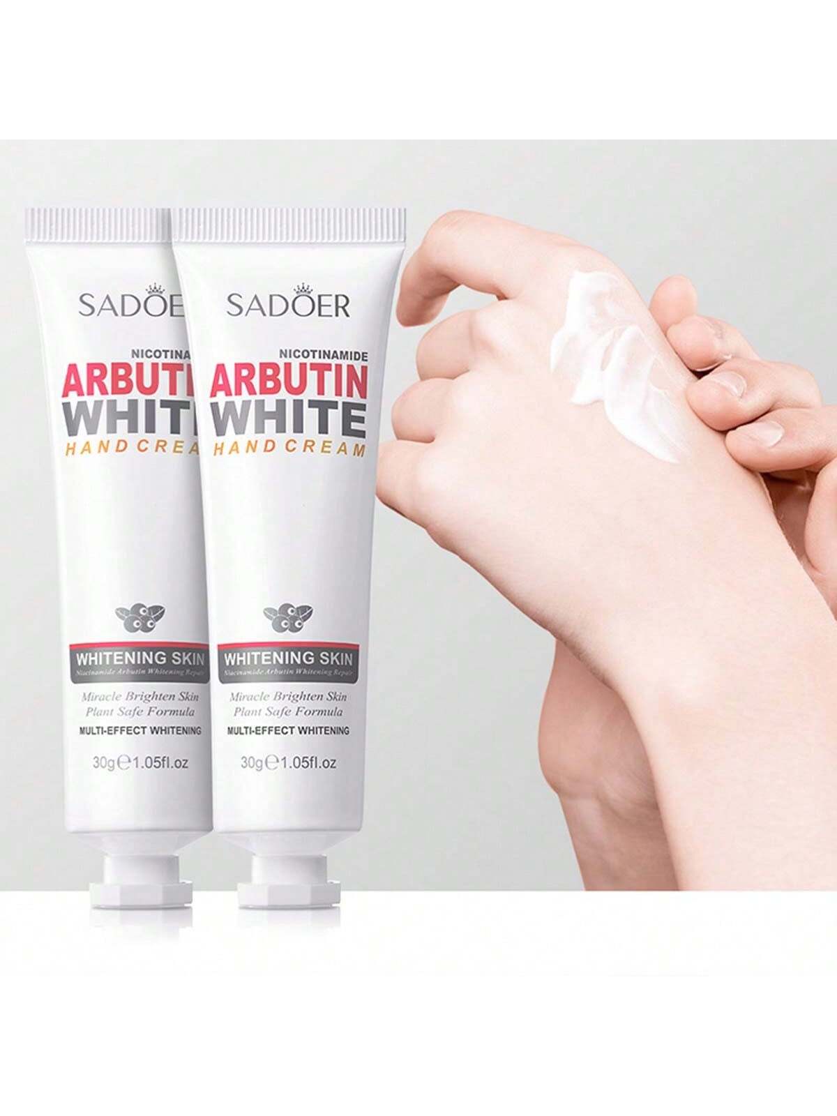 

30 г Арбутиновый отбеливающий крем для рук, омоложение кожи, увлажнение, против высыхания, глубокое увлажнение White белый