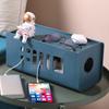 Multifunctional Cable Storage Box Power Board Wire Management Socket Wire Case Power Cord Storage Box Network Line Storage Bin