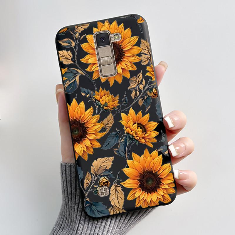 Casing For LG K10 2016 Super-Thin Slim Case Shockproof Bumper Luxury Cute Cool Boys Girls Black Matte Soft Silicone Back Cover