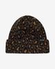 HELLOW 25 Leopard Beanie Brown