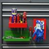 Magnetic Attachment Hardware Magnet Organizer Wall Mount Magnetic Storage Rack  For Storing Gloves