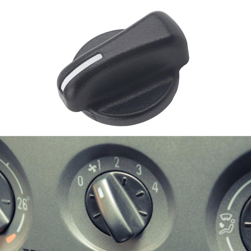 Heater Control Knob Set ABS Air Conditioning Heater Switch Knobs Climate Control Knobs Replaces 5011218AC for Vehicle
