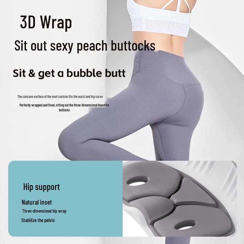 Ergonomic Lumbar Support Cushion for Posture Correction and Comfort In Long-Term Sitting