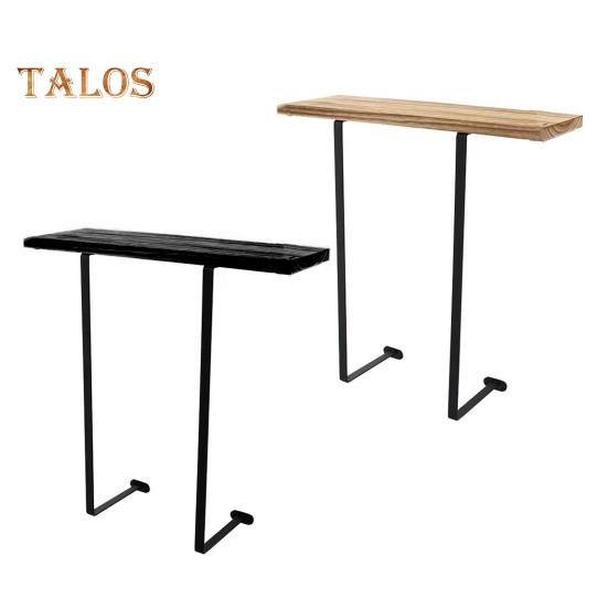 Portasciugamani da Parete con Mensola in Legno Forte Portata Facile da Installare Portasciugamani da Bagno Multifunzionale Portaoggetti