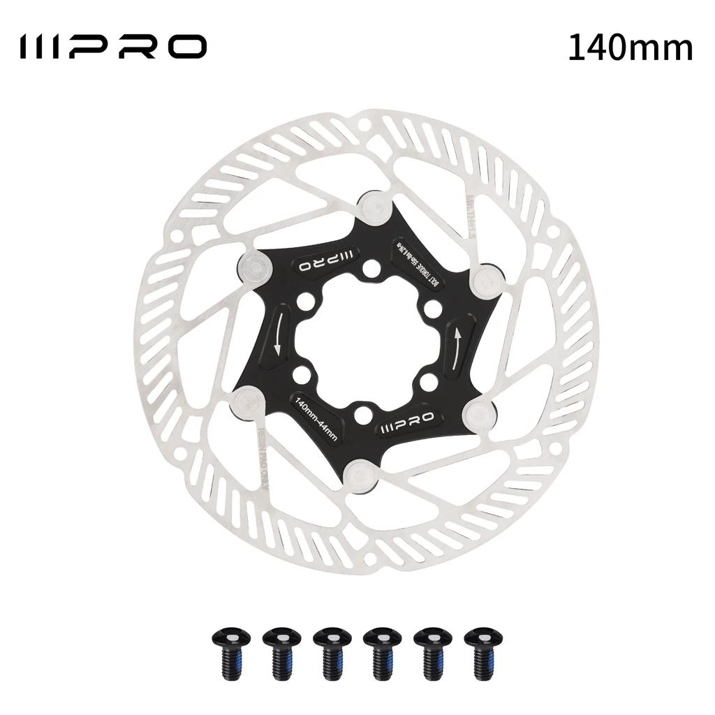 160mm 140mm Centerlock Brake Disc Floating 160mm 140mm 6 Screws Disc Rotor Cooled Lightweigh for Mtb Road Mountain Bike