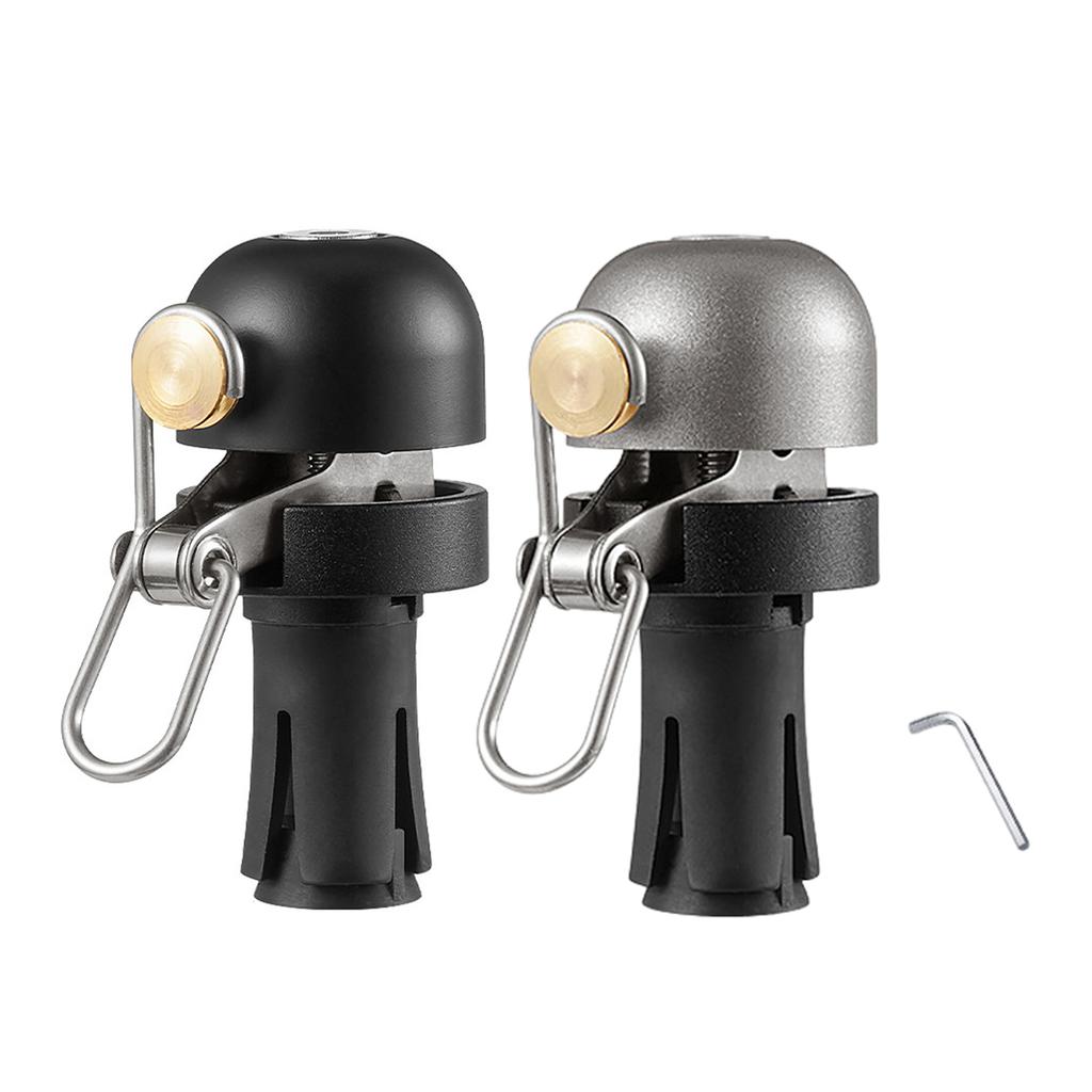 Copper Alloy Bicycles Bell Super Loud Bike Safety Warning Alarm Small Bike Bell Bicycles Handlebar Plug Horn Enduring