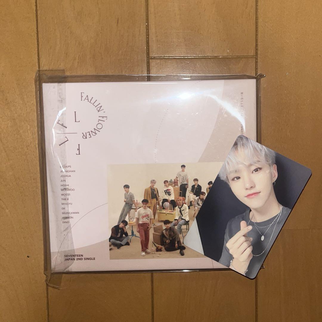 

[USED] SEVENTEEN Falling Petals CD + Star Trading Card