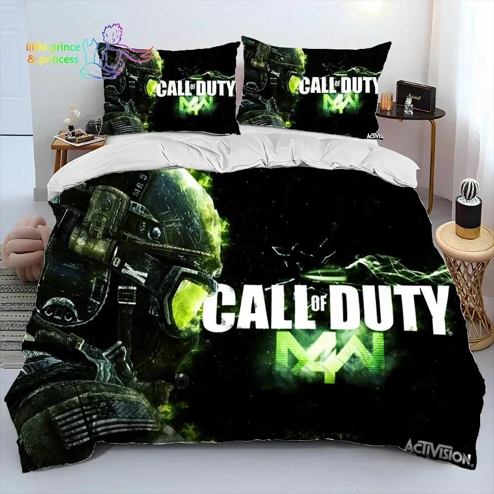 

Гра Call of Duty. Геймер. Постільна білизна. Комплект постільної білизни. Одномісний.. Повна ліжко. AU Single 140x210cm