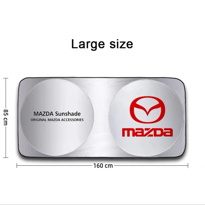2025 Tenda Parasole Calda per Parabrezza Auto Telo Protezione Solare per Mazda 3 CX5 MX3 MX5 RX8 RX7 MX3 MX5 CX9 CX7 Atenza Axela Protege
